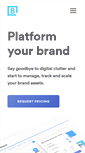 Mobile Screenshot of brandfolder.com